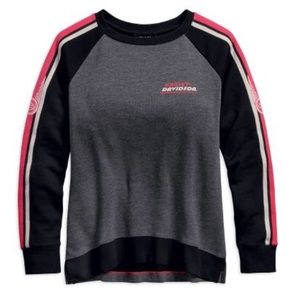 Harley-Davidson® Women's Sleeve Striped sweatshirt